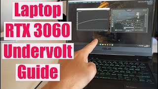 Undervolt your Laptop RTX 3060 for more FPS  Asus TUF F15 Dash [upl. by Leyla395]