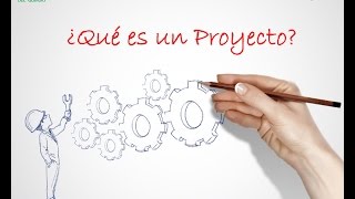 1 QUE ES UN PROYECTO [upl. by Ynaitirb79]