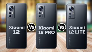 Xiaomi 12 Vs Xiaomi 12 Pro Vs Xiaomi 12 Lite [upl. by Bourke173]