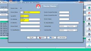 HOSPITAL MANAGEMENT SOFTWARE  HOSPITAL SOFTWARE DOCTOR REGISTRATION [upl. by Buonomo]