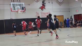 Pompano vs Deerfield Middle 2024 basketball middleschool [upl. by Gazzo]