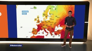 RTL Weer maandag 28 augustus 2017 0710 uur  RTL WEER [upl. by Dulci]