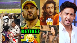 This is just UNBELIEVABLE🤯 MS Dhoni RETIREMENT Thugesh ROAST Uk07 Rider Ramayana Movie IPL [upl. by Christalle]