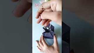 DIY cute gift cute gift packing ideas shorts diy papercraft craft origami jwellery [upl. by Corrine]