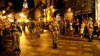 Procesión Cristo Mena Legión española JMJ Madrid España 22 [upl. by Santa138]