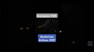 Bashkirian Airlines 2937Uberlingen 2002 animation CVR [upl. by Alehcim956]