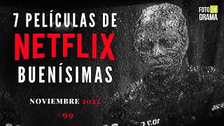 ¿No sabes qué ver en NETFLIX 7 Buenas Películas IMPERDIBLES  Fotograma 24 [upl. by Geiss835]