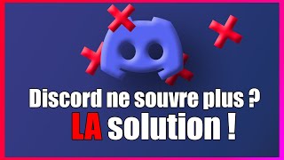 TUTO Discord ne souvre plus  Problème réglé [upl. by Acinnor849]