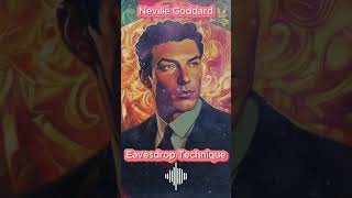 Neville Goddard  Eavesdrop Technique nevillegoddard manifestation [upl. by Dao107]