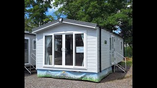 Ellerton 28ft UK Showground Staffordshire A bespoke caravan for beachside holidays choose your park [upl. by Teirrah]