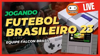 JOGANDO FUTEBOL BRASILEIRO 2023 PARA SUPER NINTENDO 25122023 [upl. by Egroeg]