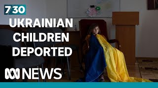 Ukrainian children returned home after alleged illegal deportations  730 [upl. by Sirah]