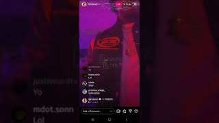 Tory Lanez choosing beats during his live stream [upl. by Ydor502]