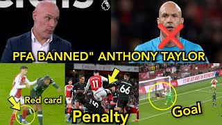 BREAKING NEWS ✅ FA quotBANNEDquot Referee Anthony Taylor For denying Arsenal Goal amp Penalty Against Livpl [upl. by Areta]