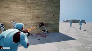 Impaler Pin a Body to a Wall Ragdoll Unreal Engine 5 [upl. by Danni627]