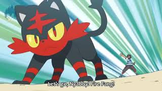 Ash litten evolves into torracat sun amp moon [upl. by Rimaj253]