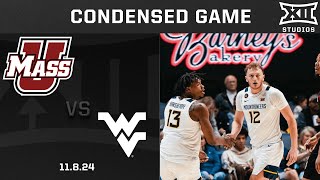 UMass vs West Virginia Condensed Game  202425 Big 12 Mens Basketball [upl. by Loella]