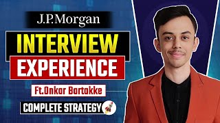 JP Morgan Interview Experience  How He Cracked JP Morgan [upl. by Gaiser580]