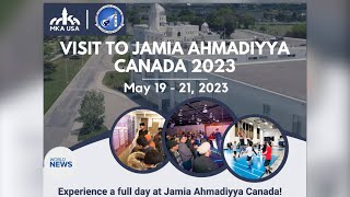 USA Waqfe Nau visit Jamia Ahmadiyya Canada [upl. by Vahe159]