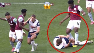 Mohammed Kudus Sent Off  Kudus Red Card  Spurs 41 West Ham  Kudus Foul vs Tottenham Hotpurs [upl. by Salena137]