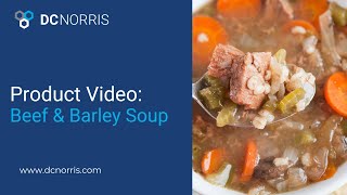 Beef amp Barley Soup  Jet Cook  DC Norris [upl. by Blaseio]