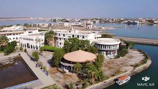 Eritrea Massawa Drone footage near Dahlak Hotel [upl. by Anallise]