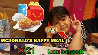 Review mainan McDonalds happy meal  MEMEY DO IT [upl. by Chun]