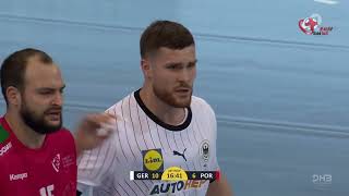 Germany vs Portugal handball international friendly match 2024 [upl. by Torry]