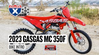 2023 GasGas MC 350F First Ride and Initial Impressions with Kris Keefer [upl. by Nnyre]