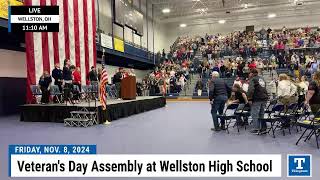 The Telegram Live Stream  Veterans Day Assembly at Wellston High School 11824 [upl. by Zicarelli]