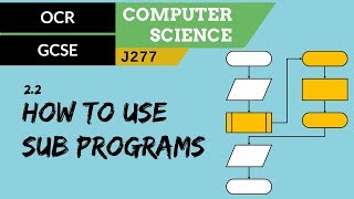 72 OCR GCSE J277 22 How to use sub programs [upl. by Micheal]