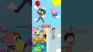 Tom Shoots Ballon😂🎈 animation shorts mytalkingtom2 [upl. by Kingsly970]