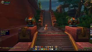 How to enter Dazaralor from Zuldazar Grand Bazaar side [upl. by Sudaorb]