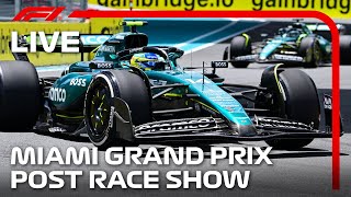 LIVE Miami Grand Prix PostRace Show [upl. by Ramled130]