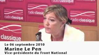 Marine Le Pen invitée de Guillaume Durand [upl. by Margaret]