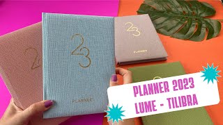 RESENHA PLANNER LUME 2023 TILIBRA  SCHUSTER PAPELARIA tilibra studygrambr papelaria planner [upl. by Naot635]