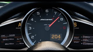 FH5 2014 McLaren 650S Spider Top Speed Test [upl. by Grube734]