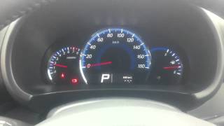 2012 Suzuki SolioBandit 12 MA15S speedometer [upl. by Inerney]