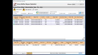 Zirve Yazılım Müşavir Defter beyan sistemi [upl. by Eilac507]