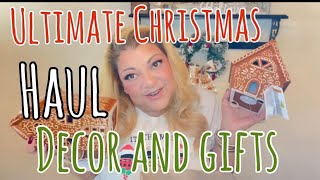 ULTIMATE CHIRSTMAS SHOPPING HAUL DECOR AND GIFTS [upl. by Hollis970]