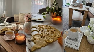 Cozy September days 🍂 butter cookies cooking my Simple amp relaxing time [upl. by Sudbury]