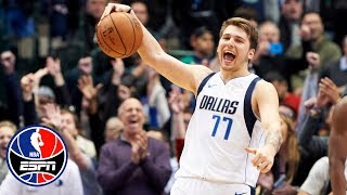 Luka Doncic’s 110 run in the fourth powers the Mavericks past Harden Rockets  NBA Highlights [upl. by Oriole]