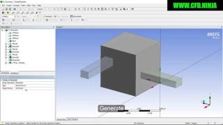 ✅ ANSYS DESIGN MODELER  Imprint Face  Basic Tutorial 11 [upl. by Naitsabes671]