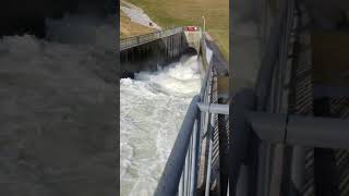 Brookville Indiana Lake Dam Spillway Deadly Rushing Water [upl. by Shantee858]