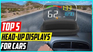 5 Best Head Up Displays Hud For Cars in 2022 [upl. by Nrubyar]