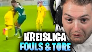 ⚽😲Trymacs REAGIERT auf Kreisliga FOULS amp KRASSE TORE  Trymacs Stream Highlights [upl. by Caitlin]