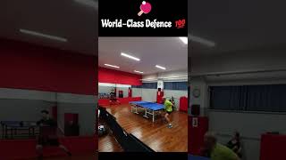 WorldClass Defence in Table Tennis 💯 [upl. by Avram]