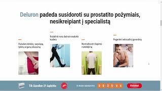 DELURON Lithuania  Remedy for the health prostate [upl. by Estey]