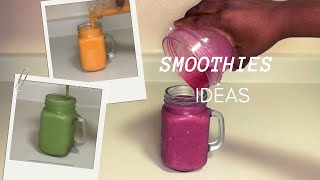 smoothies 3 delicious recipes [upl. by Tamra641]