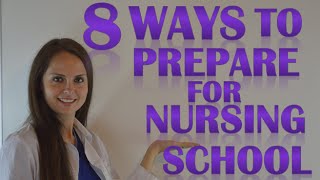 How to Prepare for Nursing School [upl. by Padraic]